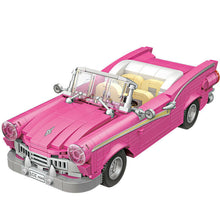 Load image into Gallery viewer, LOZ mini Block Kids Building Toys DIY Girls Puzzle Pink Car Model 1125
