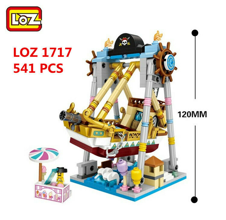 LOZ MINI Blocks Kids Building Toys Adult Puzzle Teens DIY Playground Style Girls Gift 1717-1728
