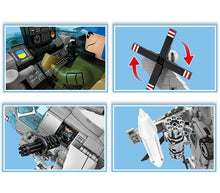 Load image into Gallery viewer, 935pcs Sembo Z-20 Attack Helicopter Model Kids Building Blocks Toys Boys Puzzle 202125 no box
