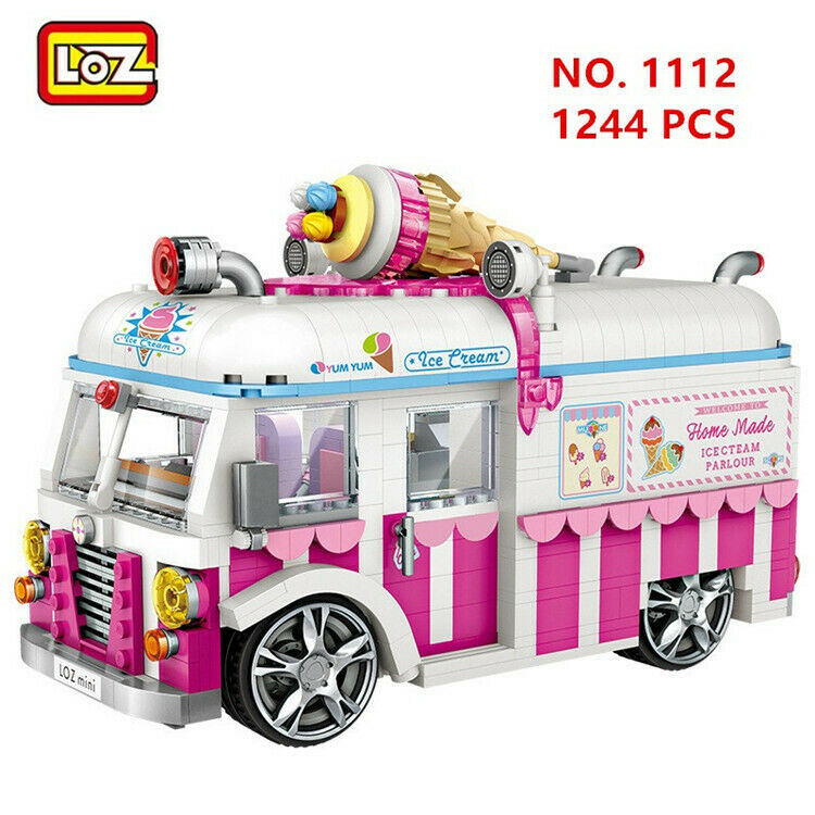LOZ mini Blocks Kids Building Toys DIY Girls Puzzle Adult Gift Car Model 1112 no box