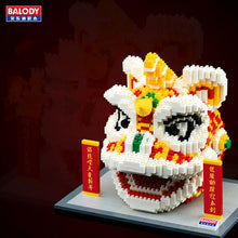 Load image into Gallery viewer, BALODY mini Blocks Teens Building Toys Adult Puzzle Chinese Style Lion 16157 (no box)
