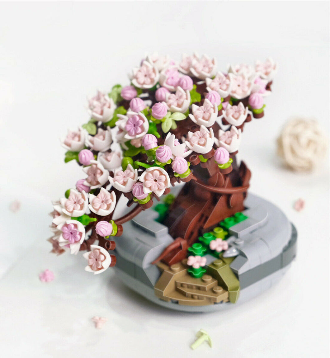 1660 1661 LOZ mini Blocks Kids Building Toys Flower Puzzle Pot Plants Girls Gift