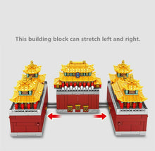 Load image into Gallery viewer, Sembo Blocks 201104 Kids Building Blocks Adult Toys Bookends Puzzle the Imperial Palace no box
