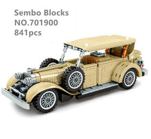 Load image into Gallery viewer, 841pcs Teens Kids Building Toys Blocks Boy Puzzle Vintage Car Model Sembo 701900 no box
