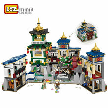 Load image into Gallery viewer, 1032 LOZ mini Blocks Adult Building Toys Teens Puzzle GongFu School no box
