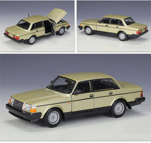 Load image into Gallery viewer, WELLY 1:24 For VOLVO 240GL Diecast Car Model Alloy Static Display  Mens Gift
