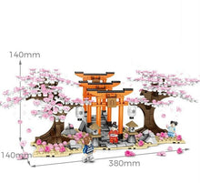 Load image into Gallery viewer, Sembo Blocks Girls Kids Building Toys Sakura Puzzle 601075 no box
