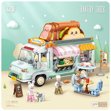Load image into Gallery viewer, LOZ mini Blocks Kids Building Toys Girls Blocks Bakery Truck Puzzle 1127 no box
