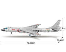 Load image into Gallery viewer, Sembo Block H-6K Chinese Bomber Model Kids Building Toys Adult Puzzle Boys Gift 202135
