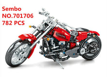 Load image into Gallery viewer, Sembo 701706 Teens Kids Building Toys Blocks Boys Puzzle Motorcycle Model no box
