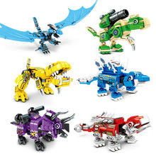 Load image into Gallery viewer, 6IN1 Dinosaur Sembo Blocks Kids Building Toys Boys Puzzle Gift 6pcs/set 103105-103110(no box)
