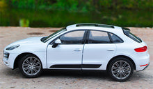 Load image into Gallery viewer, WELLY 1:24 SUV Alloy Car Model Boys Gift Static Display For Porsche MACAN Turbo
