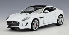 Load image into Gallery viewer, Welly 1:24 Diecast  Alloy Car Model Collection Men white For JAGUAR F-Type Coupe
