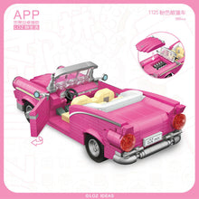 Load image into Gallery viewer, LOZ mini Block Kids Building Toys DIY Girls Puzzle Pink Car Model 1125
