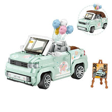 Load image into Gallery viewer, 2pcs/set 1131 1132 LOZ mini Blocks Kids Building Toys mini Car Model Girl Puzzle
