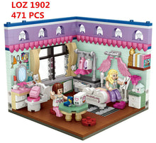 Load image into Gallery viewer, LOZ mini Blocks Kids Building Toys Boy DIY Girls Puzzle 4IN1 Room 1901-1904

