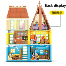 Load image into Gallery viewer, Sembo 601146 Blocks Kids Building Toys Girls Gift Flat Puzzle with Lighting no box
