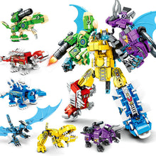 Load image into Gallery viewer, 6IN1 Dinosaur Sembo Blocks Kids Building Toys Boys Puzzle Gift 6pcs/set 103105-103110(no box)

