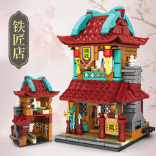 Load image into Gallery viewer, 4pcs/set Sembo Blocks Kids Building Toys Puzzle Chinese House Style Gift 601033-601036 (no box)
