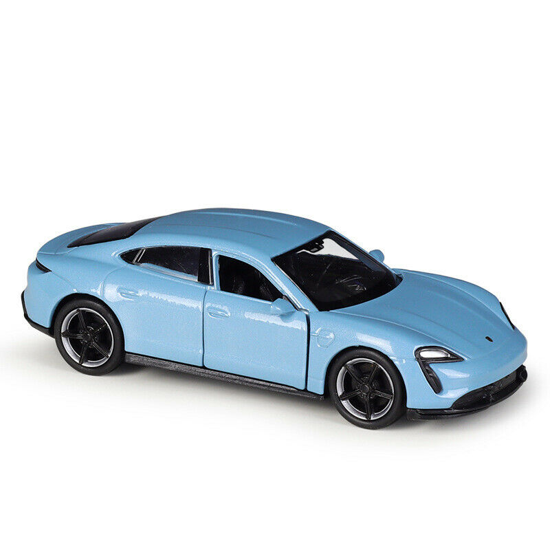 1:36 Toys Car For Porsche Taycan Turbo S Alloy Vehicles Model Kids Toys Boy Gift