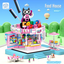Load image into Gallery viewer, ZG 00839-843 mini Blocks Kids Building Toys Girls Puzzle Food Snack Bar no box
