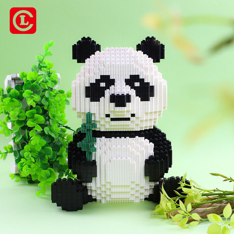 3689 pcs LC Lovely Panda mini Blocks DIY Kids Building Toys Adult Puzzle-66007