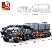 Load image into Gallery viewer, Kids Building Toys Blocks Boys Puzzle Transport Vehicle Sluban 0787 no box

