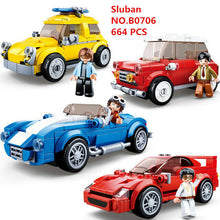Load image into Gallery viewer, 4pcs/set B0706 Sluban Blocks Kids Building Toys Puzzle Boy Gift Car Model no box
