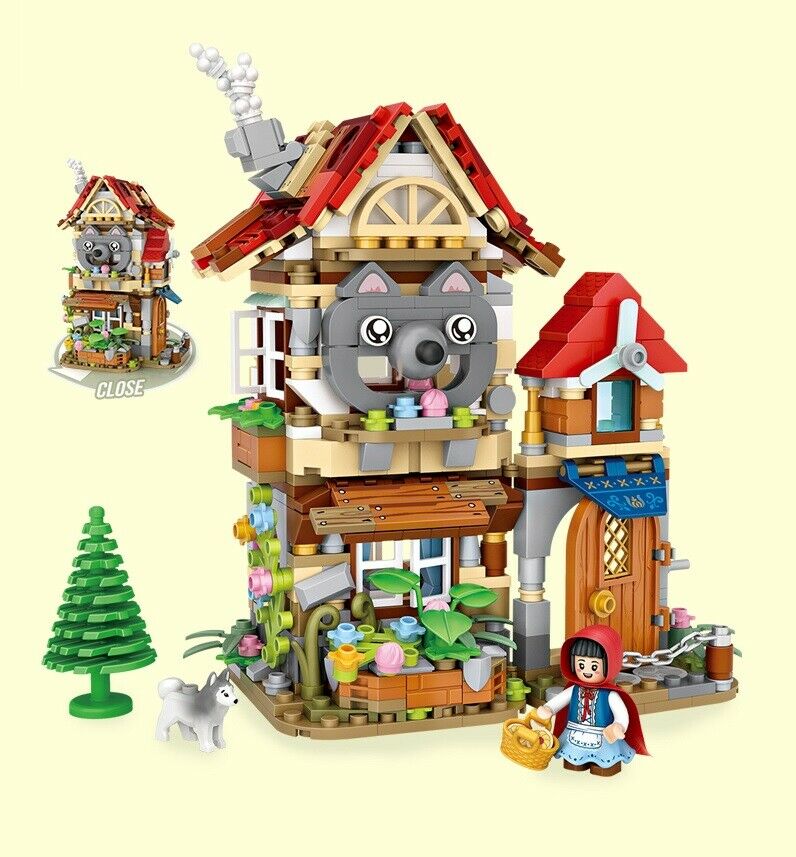 LOZ mini Blocks Kids Building Toys House Puzzle Girls Gift 1225 1226 no box