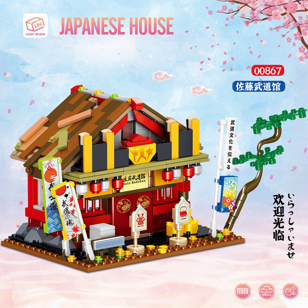 00864 00865 00866 00867 00868 00869 ZG mini Blocks Kids Building Bricks Toys Girls Puzzle Japanese Snack Street no box