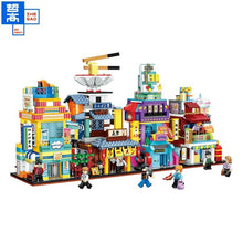 Load image into Gallery viewer, ZG mini Blocks Kids Building Toys Girls Boys Puzzle Chinatown 00928-00931 no box
