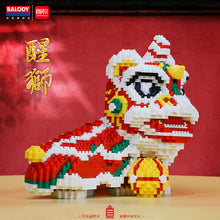 Load image into Gallery viewer, 16223 BALODY mini Blocks Teens Building Toys Adult Puzzle Chinese Style Lion
