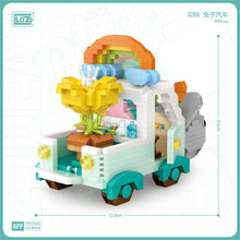 Load image into Gallery viewer, LOZ 9269 MINI Blocks Kids Building Bricks Toys Girls Rabbit Truck Adult Puzzle

