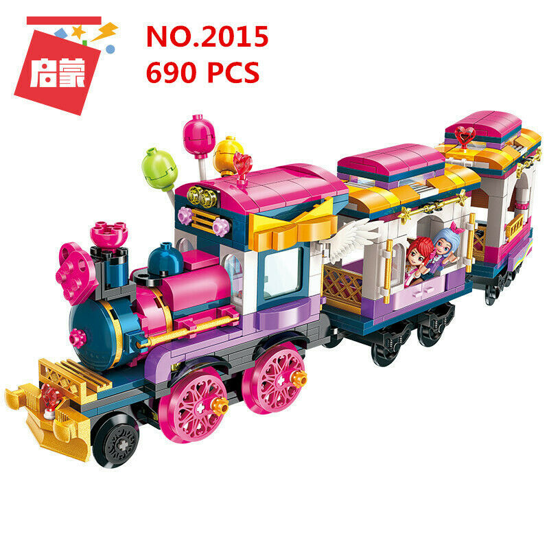690 pcs Kids Building Toys Blocks Girls DIY Train Puzzle GIFT  ENLIGHTEN 2015