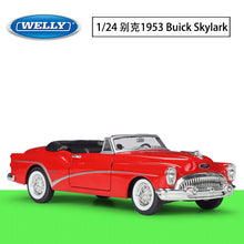Load image into Gallery viewer, Welly 1:24 For 1953 Buick Skylark Diecast Alloy Static Car Model Mens Toys Gift
