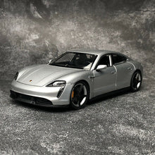 Load image into Gallery viewer, 1:24 Alloy Diecast Static Car Model For Porsche Taycan Turbo Men Gift Collection
