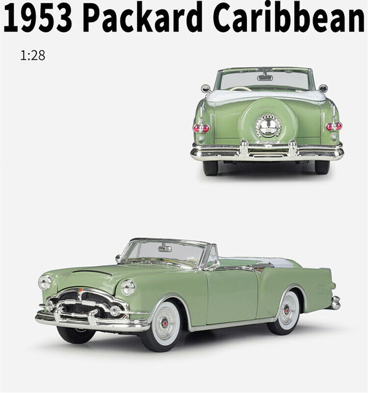 Welly 1:28 For 1953 Pachard Caribbean Diecast Alloy Static Car Model  Mens Gift no box