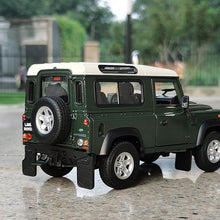 Load image into Gallery viewer, WELLY 1:24  Diecast Static Car Model Men&#39;s  For Land Rover Defender JD
