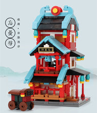 Load image into Gallery viewer, XINGBAO Blocks Kids Building Toys Puzzle Chinese House Tang Style Gift 1115-1122(no box)
