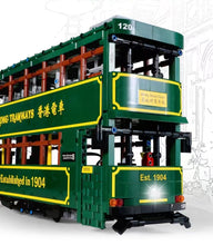 Load image into Gallery viewer, Mould King Blocks Kids building toys Adult MOC Bricks 1:18 HONG KONG Tramways Bus Vehicle APP Remote Control  KB120
