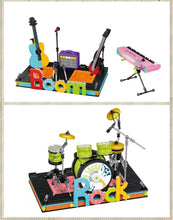 Load image into Gallery viewer, WL2042 2043 Kids Building Blocks Bricks Girls Toys Puzzle Boys Gift Music Drum Keyboards Home Decor
