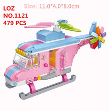 Load image into Gallery viewer, Cute Tank Model LOZ mini Blocks Kids Building Toys Blöcke Girls Puzzle 1118 1121 1122
