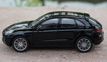 Load image into Gallery viewer, WELLY 1:24 SUV Alloy Car Model Boys Gift Static Display For Porsche MACAN Turbo
