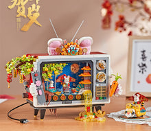 Load image into Gallery viewer, 2141pcs LOZ mini Blocks Kids Building Toys Rabbit TV  Puzzle Television New Year Gift Home Decor 1073 no original box
