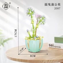 Load image into Gallery viewer, 2080 2081 2082 2083 2084 2085 2086 2087 2088 Kids Building MINI Blocks Toys DIY Bricks Girls Puzzle Flower Potted Plant Holiday Gift Home Decor
