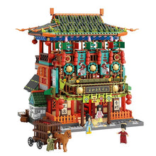 Load image into Gallery viewer, LOZ mini Blocks Kids Building Toys DIY Bricks Puzzle Ancient Chinese House 清明上河图 1055 1056 1057 1058
