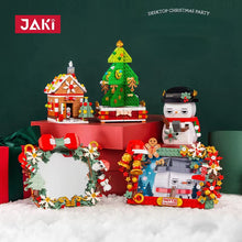 Load image into Gallery viewer, JAKI Blocks Kids Building Toys Bricks Puzzle Christmas Tree Mirror Photo Frame  Earring Storage Rack Girls Holiday Gift 5107 5108 5109 5110 5111 5116
