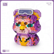 Load image into Gallery viewer, LOZ MINI Blocks Kids Building Toys DIY Bricks Girls Boys Gift Puzzle Tiger Home Decor  8117
