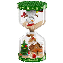 Load image into Gallery viewer, Sembo Blocks Kids Building Toys Girls Christmas Hourglass Noctilucent Sand Gift Home Decor 605027
