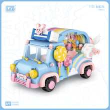 Load image into Gallery viewer, LOZ mini Block Kids Building Bricks Toys DIY Girls Puzzle Rainbow Car Model 1133
